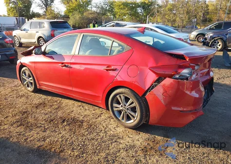 2017 Hyundai Elantra Se из США, поврежденный, VIN 5NPD84LF7HH007382